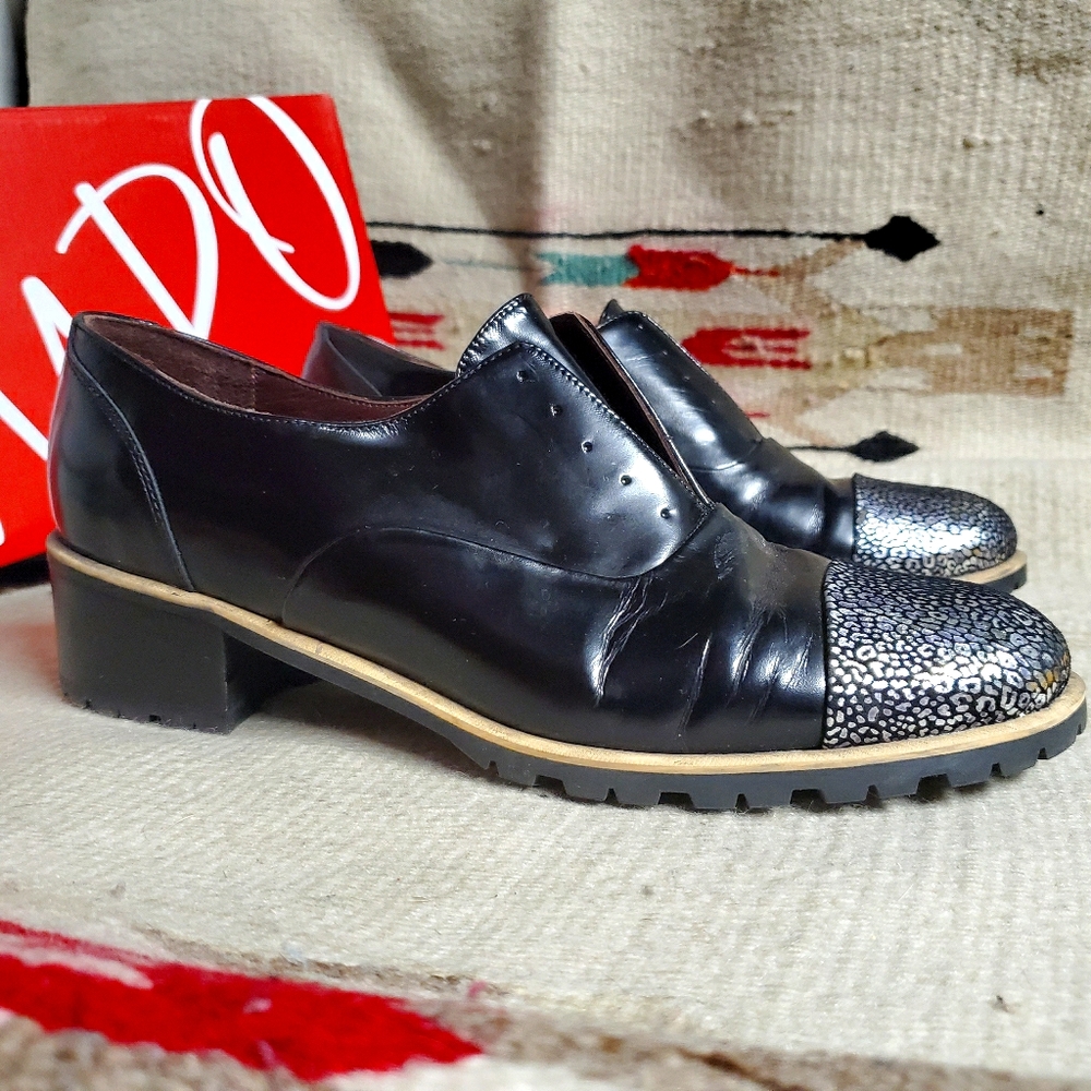 ROSE Italian Leather Oxfords